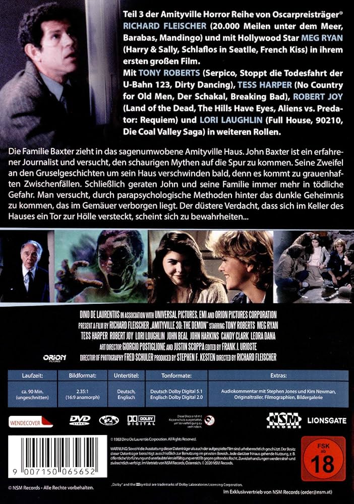 AMITYVILLE 3 悪魔の棲む家Part3 VHD Amityville 3-D (1983) - IMDb